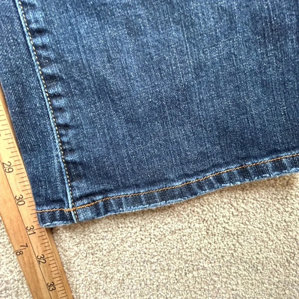 Womens Bootcut Jeans‎ 30 Blue Denim Stretch Medium Wash Casual Everyday Wear